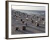 Beach at the Baltic Sea Spa of Heringsdorf, Usedom, Mecklenburg-Western Pomerania, Germany, Europe-Hans Peter Merten-Framed Photographic Print