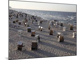 Beach at the Baltic Sea Spa of Heringsdorf, Usedom, Mecklenburg-Western Pomerania, Germany, Europe-Hans Peter Merten-Mounted Photographic Print