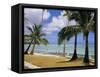 Beach at the Dai Ichi Hotel, Guam, Marianas Islands-Ken Gillham-Framed Stretched Canvas