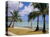 Beach at the Dai Ichi Hotel, Guam, Marianas Islands-Ken Gillham-Stretched Canvas