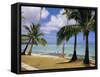 Beach at the Dai Ichi Hotel, Guam, Marianas Islands-Ken Gillham-Framed Stretched Canvas