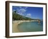 Beach at the Kyona Beach Club, Near Port Au Prince, Haiti, West Indies, Caribbean-Murray Louise-Framed Photographic Print