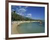 Beach at the Kyona Beach Club, Near Port Au Prince, Haiti, West Indies, Caribbean-Murray Louise-Framed Photographic Print