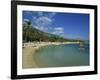 Beach at the Kyona Beach Club, Near Port Au Prince, Haiti, West Indies, Caribbean-Murray Louise-Framed Photographic Print