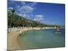 Beach at the Kyona Beach Club, Near Port Au Prince, Haiti, West Indies, Caribbean-Murray Louise-Mounted Photographic Print