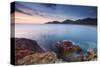 Beach at the mouth of Fango river at Bocca Bassa near Galeria, Haute-Corse, Corsica, France-null-Stretched Canvas