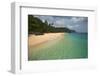 Beach at the north of Principe Island, Democratic Republic of Sao Tome and Principe, Gulf of Guinea-Luis Quinta-Framed Photographic Print