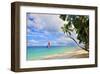 Beach at The Sandpiper Hotel, Holetown, St. James, Barbados, Caribbean-null-Framed Art Print