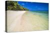 Beach at Titikaveka, Rarotonga, Cook Islands, South Pacific Ocean, Pacific-Matthew Williams-Ellis-Stretched Canvas