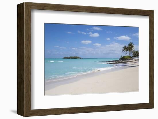 Beach at Treasure Cay, Great Abaco, Abaco Islands, Bahamas, West Indies, Central America-Jane Sweeney-Framed Photographic Print