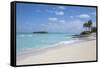 Beach at Treasure Cay, Great Abaco, Abaco Islands, Bahamas, West Indies, Central America-Jane Sweeney-Framed Stretched Canvas