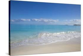 Beach at Treasure Cay, Great Abaco, Abaco Islands, Bahamas, West Indies, Central America-Jane Sweeney-Stretched Canvas