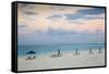 Beach at Treasure Cay, Great Abaco, Abaco Islands, Bahamas, West Indies, Central America-Jane Sweeney-Framed Stretched Canvas