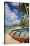 Beach at Trou D'Eau Douce, Flacq, East Coast, Mauritius-Jon Arnold-Stretched Canvas