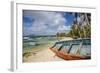 Beach at Trou D'Eau Douce, Flacq, East Coast, Mauritius-Jon Arnold-Framed Photographic Print