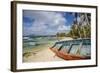 Beach at Trou D'Eau Douce, Flacq, East Coast, Mauritius-Jon Arnold-Framed Photographic Print