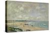 Beach at Trouville, 1893-Eugène Boudin-Stretched Canvas