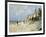 Beach at Trouville-Claude Monet-Framed Giclee Print