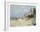 Beach at Trouville-Claude Monet-Framed Giclee Print