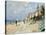 Beach at Trouville-Claude Monet-Stretched Canvas