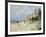 Beach at Trouville-Claude Monet-Framed Giclee Print