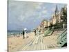 Beach at Trouville-Claude Monet-Stretched Canvas