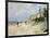 Beach At Trouville-Claude Monet-Framed Art Print