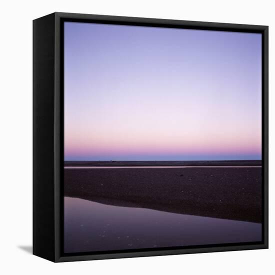 Beach at Twilight-Micha Pawlitzki-Framed Stretched Canvas