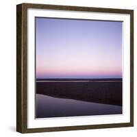 Beach at Twilight-Micha Pawlitzki-Framed Photographic Print