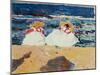 Beach at Valencia-Joaqu?n Sorolla y Bastida-Mounted Premium Giclee Print