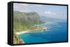 Beach at Waimanalo Bay, Windward Coast, Oahu, Hawaii, United States of America, Pacific-Michael DeFreitas-Framed Stretched Canvas