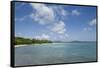 Beach at Well Bay, Beef Island, Tortola, British Virgin Islands-Macduff Everton-Framed Stretched Canvas