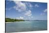 Beach at Well Bay, Beef Island, Tortola, British Virgin Islands-Macduff Everton-Stretched Canvas