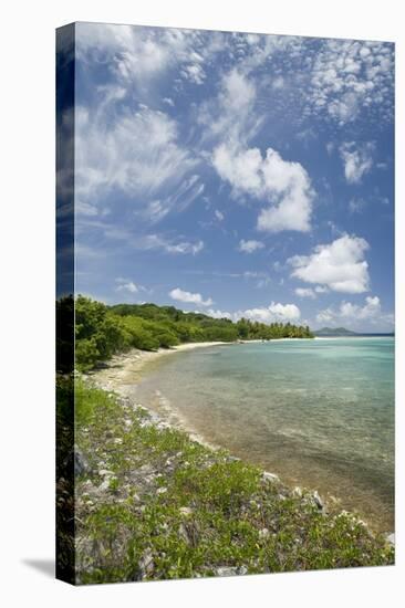 Beach at Well Bay, Beef Island, Tortola, British Virgin Islands-Macduff Everton-Stretched Canvas