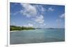 Beach at Well Bay, Beef Island, Tortola, British Virgin Islands-Macduff Everton-Framed Photographic Print