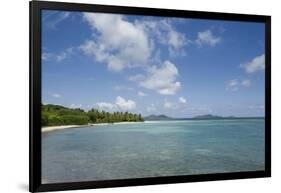 Beach at Well Bay, Beef Island, Tortola, British Virgin Islands-Macduff Everton-Framed Photographic Print