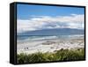 Beach at Westport, West Coast, South Island, New Zealand-David Wall-Framed Stretched Canvas