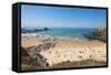 Beach at Zambujeira Do Mar, Portugal, Europe-Alex Treadway-Framed Stretched Canvas