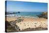 Beach at Zambujeira Do Mar, Portugal, Europe-Alex Treadway-Stretched Canvas