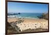 Beach at Zambujeira Do Mar, Portugal, Europe-Alex Treadway-Framed Premium Photographic Print