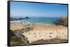 Beach at Zambujeira Do Mar, Portugal, Europe-Alex Treadway-Framed Stretched Canvas
