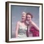 Beach Babes-null-Framed Photographic Print