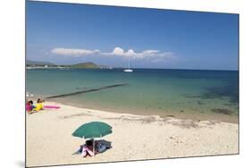 Beach, Baia Di Nora, Cagliari, Sardinia, Italy, Mediterranean, Europe-John-Mounted Photographic Print