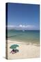 Beach, Baia Di Nora, Cagliari, Sardinia, Italy, Mediterranean, Europe-John-Stretched Canvas