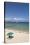 Beach, Baia Di Nora, Cagliari, Sardinia, Italy, Mediterranean, Europe-John-Stretched Canvas