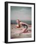 Beach Ball Girl, Woof-Charles Woof-Framed Photographic Print