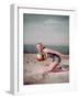 Beach Ball Girl, Woof-Charles Woof-Framed Photographic Print