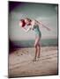 Beach Ball Girl, Woof-Charles Woof-Mounted Photographic Print