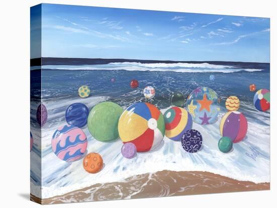 Beach Balls-Scott Westmoreland-Stretched Canvas