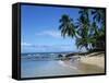 Beach, Barbados, West Indies, Caribbean, Central America-Harding Robert-Framed Stretched Canvas